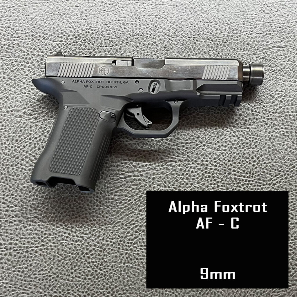 Firearm Rental
Alpha Foxtrot AF-C
9mm