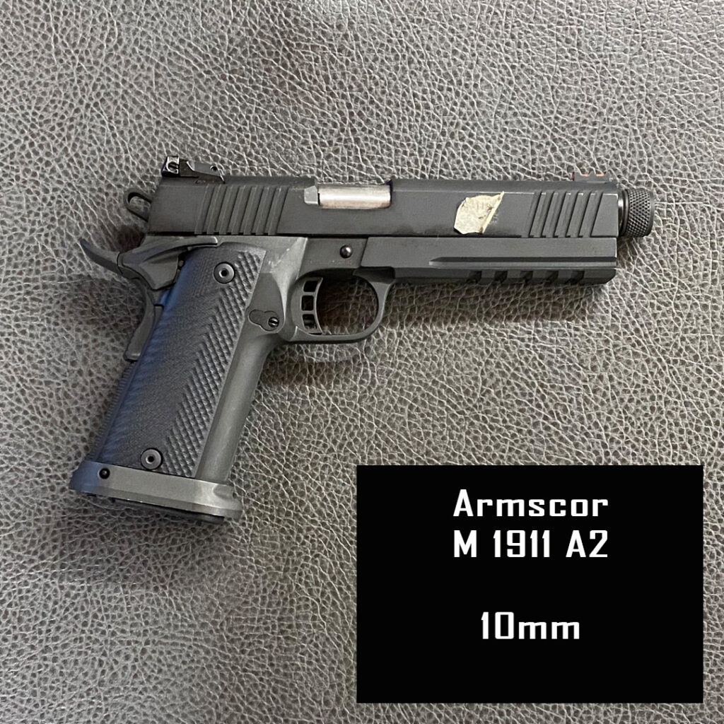 Firearm Rental
Armscor M 1911 A2
10mm
