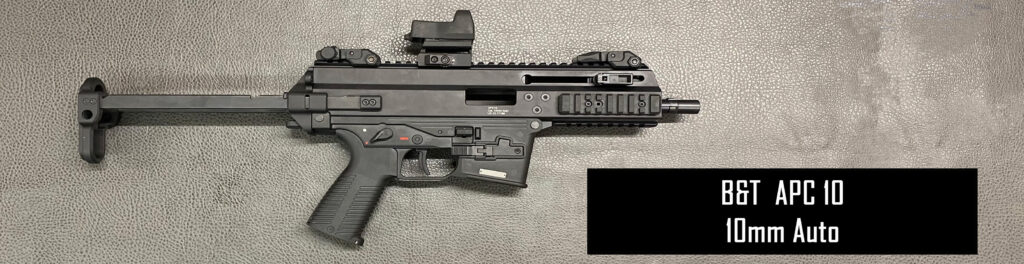 Firearm Rental
B&T APC10
10mm