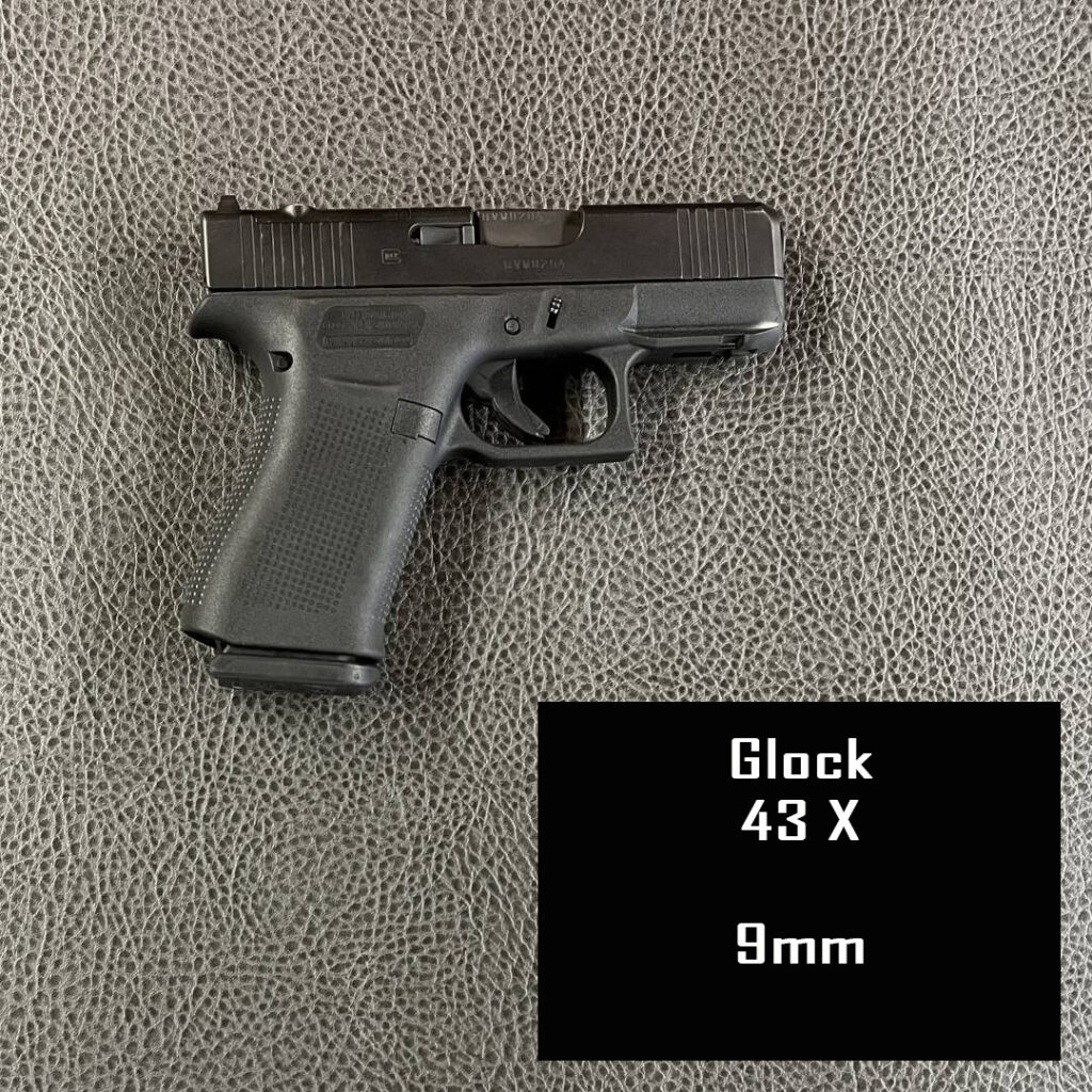 Firearm Rental
Glock 43X
9mm