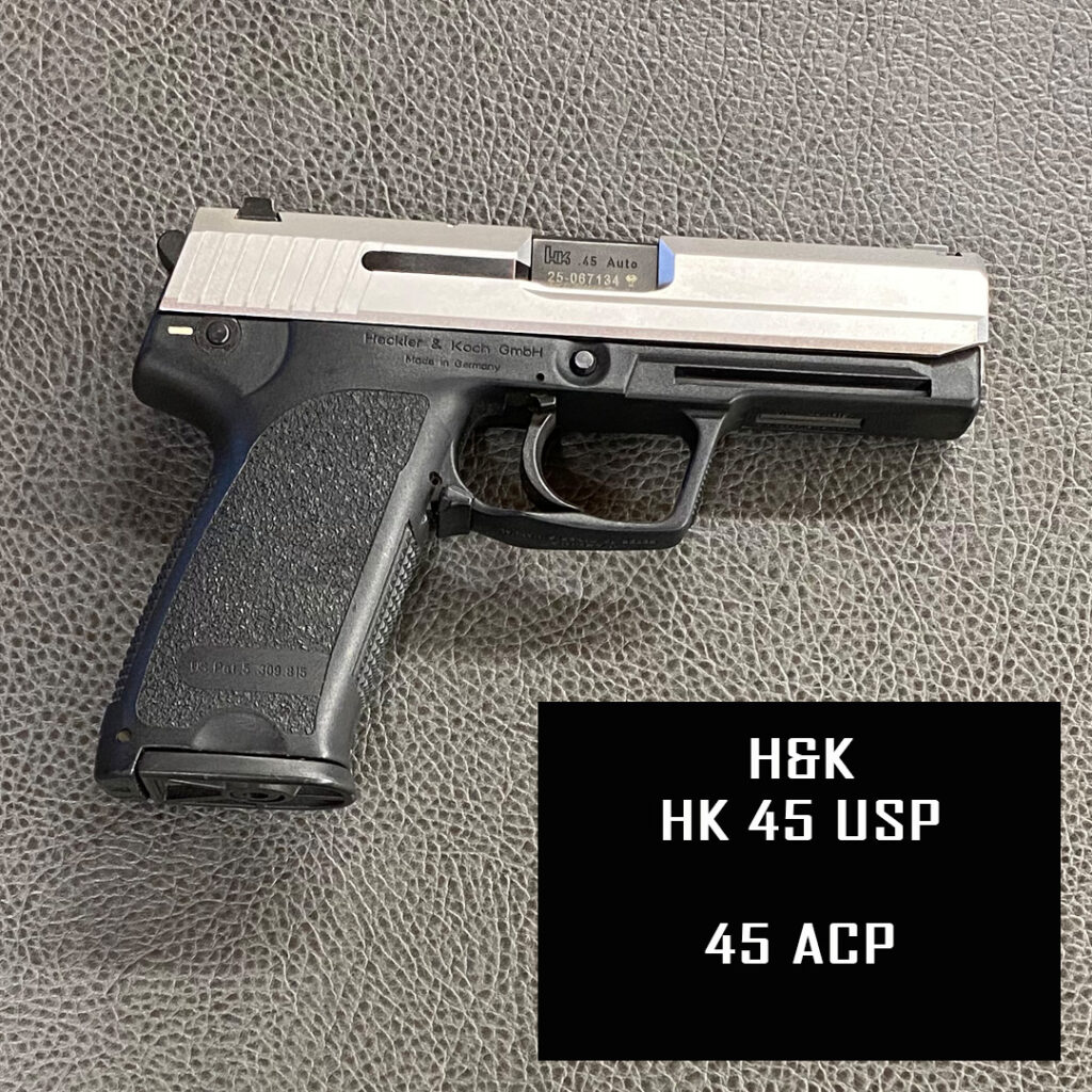Firearm Rental
HK 45 USP
45 ACP