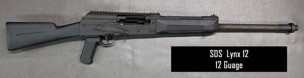 Firearm Rental
SDS Lynx 12
12 guage
