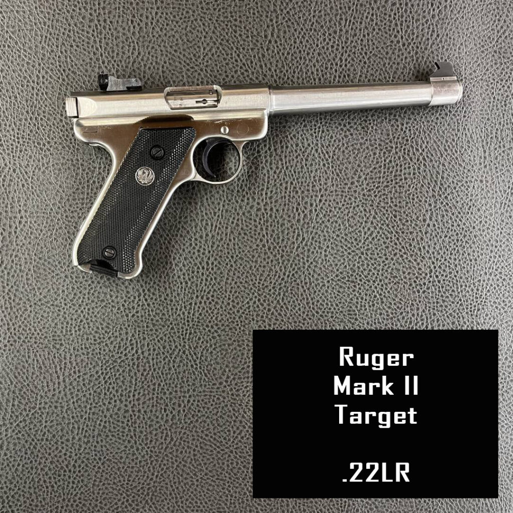 Firearm Rental
Ruger Mark II
.22LR