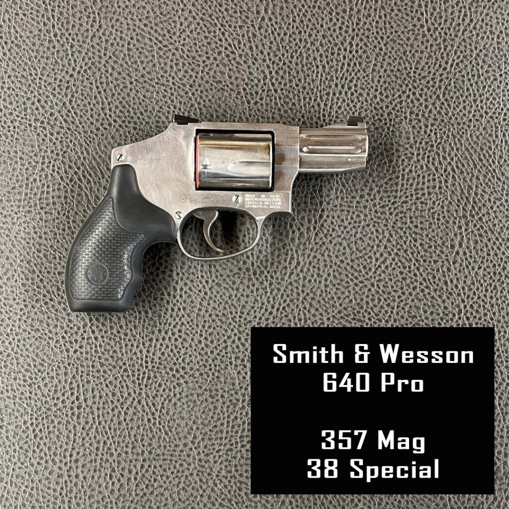 Firearm Rental
Smith & Wesson 640 Pro
357 Mag / 38Special