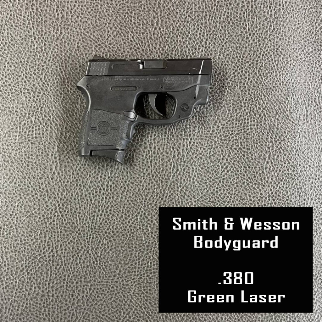 Firearm Rental
Smith & Wesson Bodyguard
.380