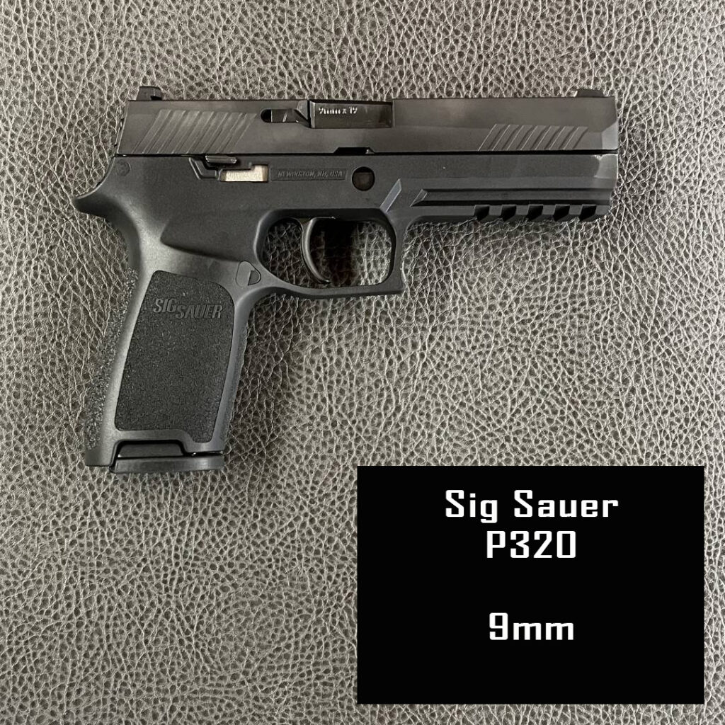 Firearm Rental
Sig Sauer P320
9mm