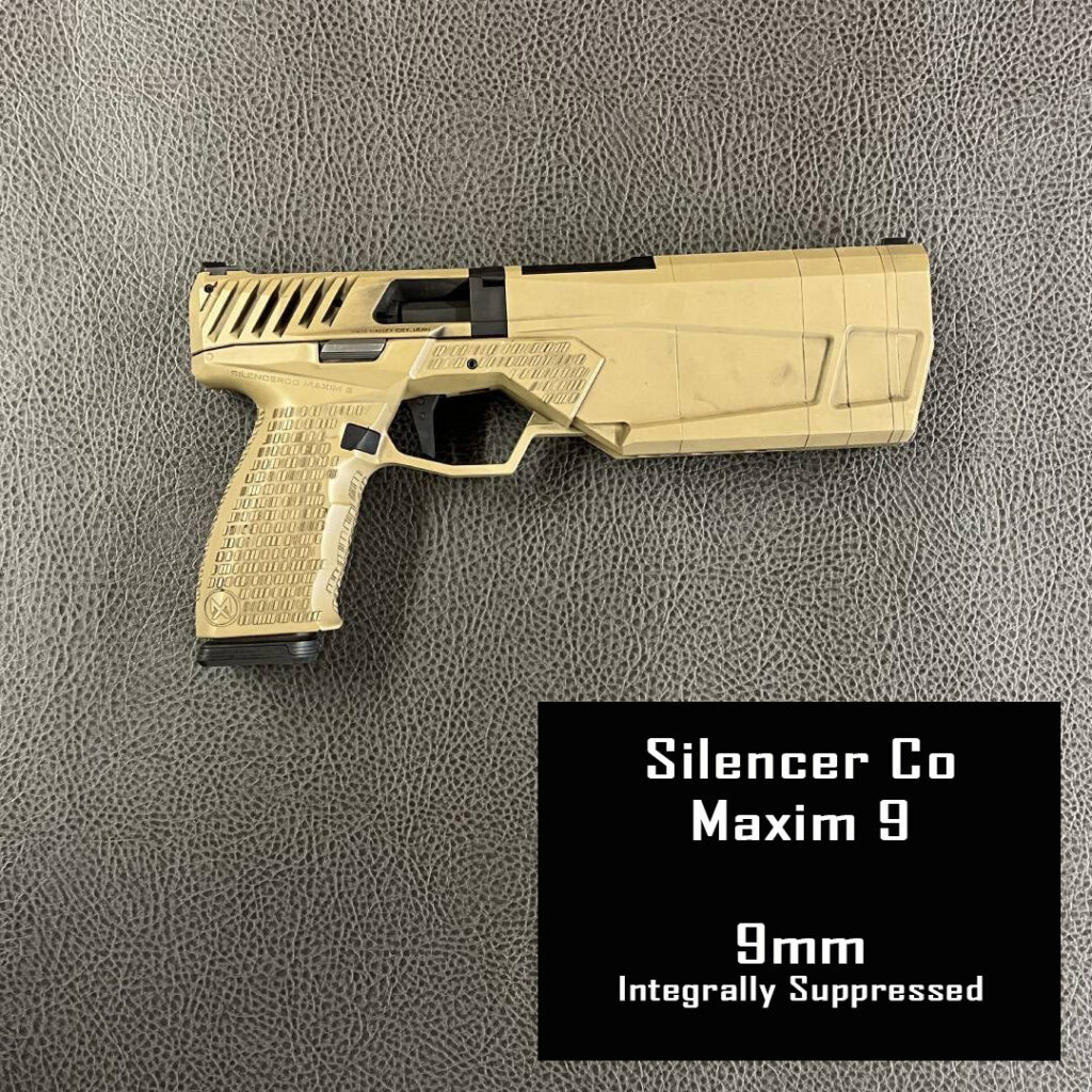 Firearm Rental
SilencerCo Maxim9
9mm