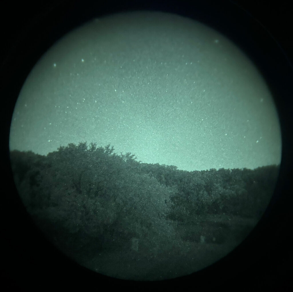 Night Vision scope View