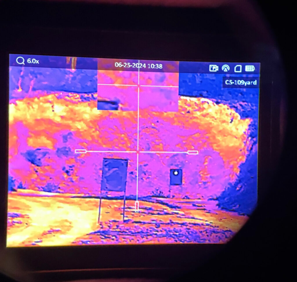 Thermal Scope view
