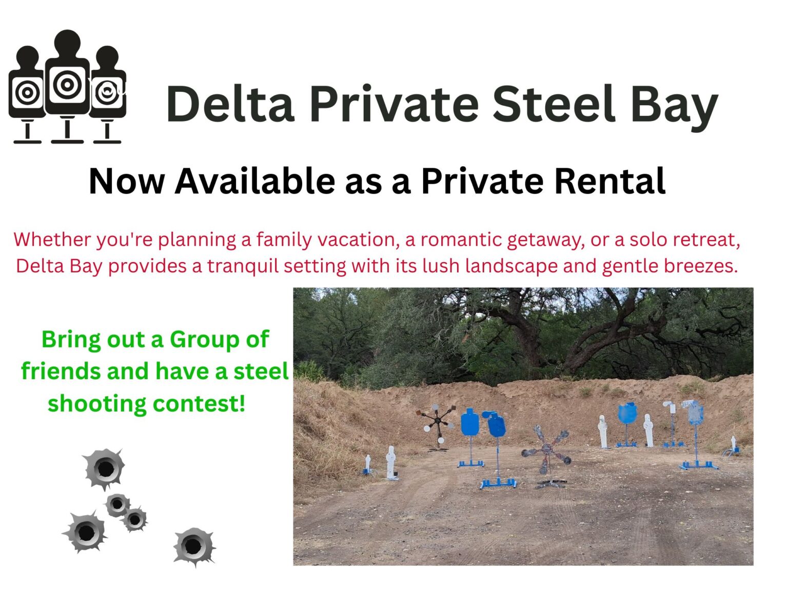 Delta Steel Bay - Cedar Ridge Shooting Range